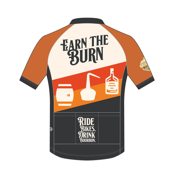 Bourbon Burn - Unisex/Men's Short Sleeve Jersey - Club Cut